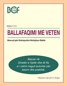 Self-Confrontation Manual (Albanian)
