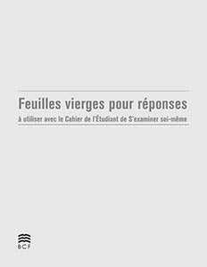Answer Sheets for Student Workbook French (download in PDF format)