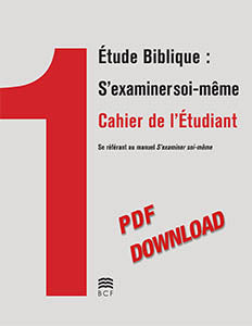 Student Workbook (download in PDF format)(French)