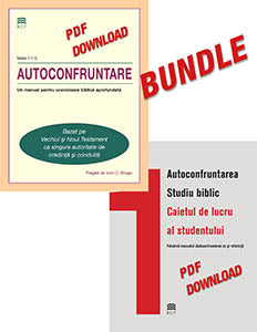 Self-Confrontation Manual/Student Workbook Bundle (download in PDF format)(Romanian)