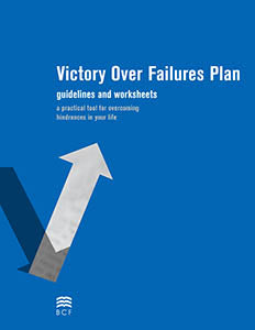 Victory Over Failures Plan Booklet