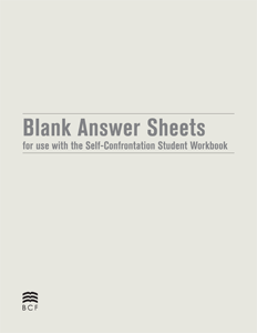 Answer Sheets for Student Workbook English (download in PDF format)