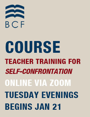 COURSE - Teacher Training for Self-Confrontation Classes 2025 - $90 plus shipping