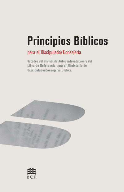 Biblical Principles for Discipleship/Counseling - Spanish