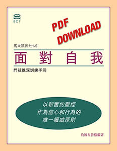Self-Confrontation Manual (download in PDF format)(Chinese Traditional)
