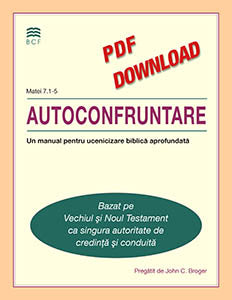 Self-Confrontation Manual (download in PDF format)(Romanian)