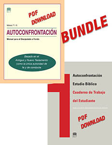 Self-Confrontation Manual/Student Workbook Bundle (download in PDF format)(Spanish)